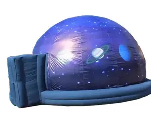 Topkwaliteit Opblaasbare Astronomie Planetarium Projectie Koepel Tent Opblaasbare Planetaire Tent Voor School