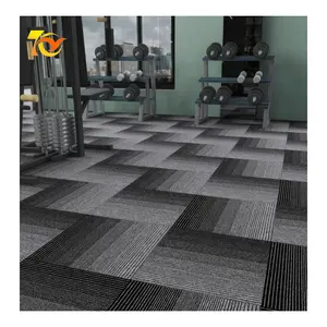 Moderate Price Carpet Tile Commercial Modern Design Winter Rugs Bitumen Backing Tile Carpet