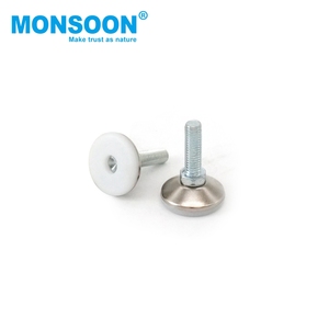 Thép Nhựa Có Thể Điều Chỉnh nắn Chân Cho Đồ Nội Thất M6/<span class=keywords><strong>M8</strong></span>/M10 Chủ Đề Dưới Chống-Trượt Tầng Bảo Vệ Pad Phần Cứng Phù Hợp Bảng - Product Image 4