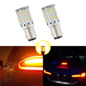 Heilige Auto Led Richtingaanwijzer Anti-Stalling Super Heldere 1156 7440T20 3030-35SMD Decodering Constante Stroom Reverse Koplampen