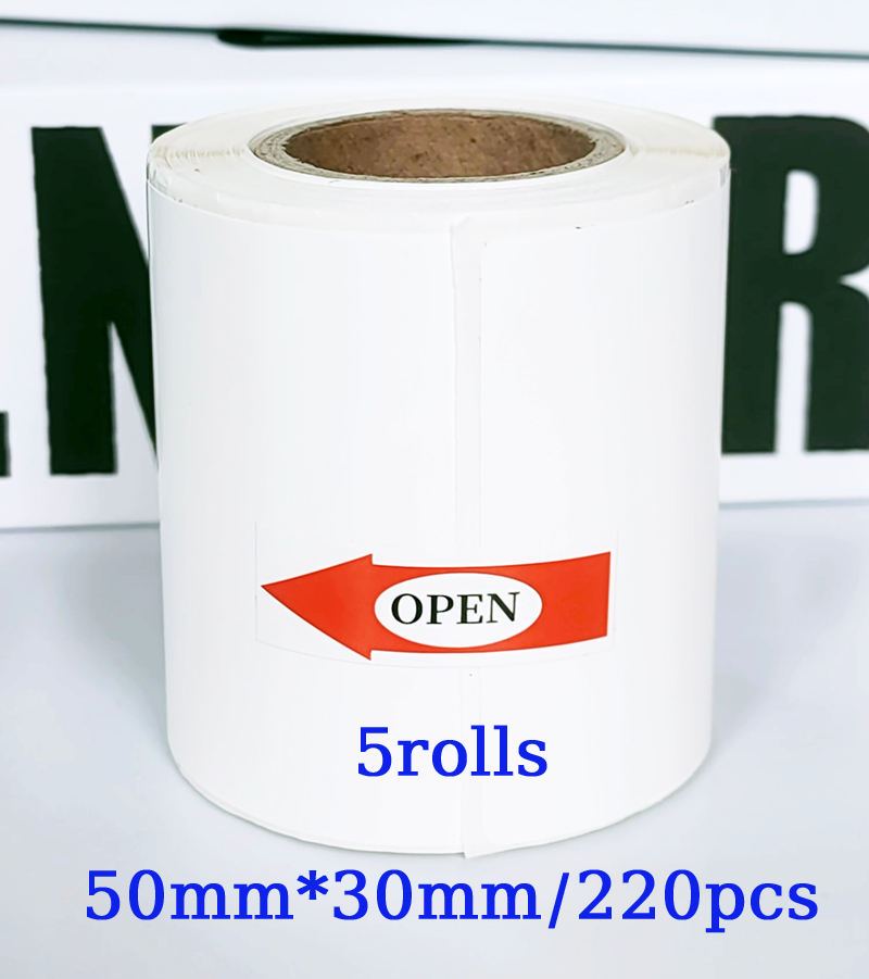 50*30mm * 5 rollos