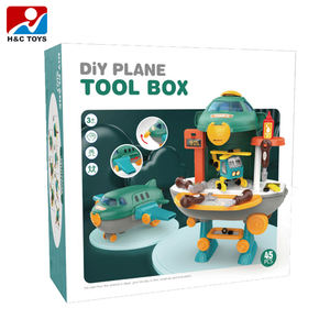 Ensemble d'outils de réparation d'avion 2 en 1, outils de <span class=keywords><strong>bricolage</strong></span>, établi, jouets éducatifs pour enfants - Product Image 6