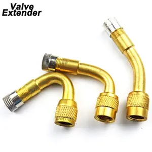 Tyre valve extension adapter 45 90 135 degree metal tire stem extension adaptor Schrader tire stem extenders vehicle compatible
