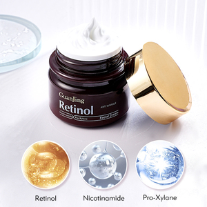 Crema facial de retinol y Niacinamida, eliminación de líneas finas, hidratante, reafirmante y Reafirmante de la piel, crema de envejecimiento lento para mujeres - Product Image 3