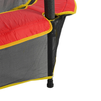 Trampoline pour enfants Tianxin personnalisé, dessin animé de chatons, en cuir PU, PVC, PE, avec filet de sécurité, mini trampoline d'intérieur pour enfants