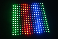 Matrice de panneaux numériques LED APA102C, écran flexible 8*32, 5050 RGB, module LED 5v, pixels adressables individuellement, P10, 76,8W