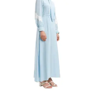 受欢迎的高品质中国制造商穆斯林服装传统马来西亚Abaya长裙宽松舒适的Baju Kurung