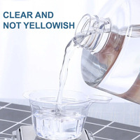 Kit de résine époxy transparente comme du cristal, sans bulles, anti-jaunissement, auto-nivelant, facile à mélanger 1:1, résine de revêtement et de coulée pour dessus de table