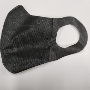 Einweg 3D Wide Earloop Atemschutz maske Sommer Atmungsaktives dünnes Gesicht Kleine Erwachsene Schwarz & Weiß Wieder verwendbare Gesichts bedeckung Großhandel - Product Image 6