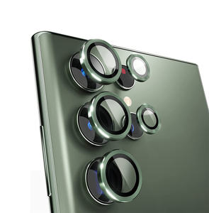 Film protecteur d'objectif d'appareil photo pour téléphone portable OEM personnalisé en métal grainé CD, ultra-transparent, fin, effet « Eagle Eyes » pour Samsung S24 S25 S26 Ultra - Product Image 1