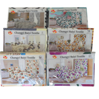 Ensemble de rideaux avec draps Ensemble de housse de couette Draps pour lits Couettes et couette Ensemble de literie avec rideaux assortis