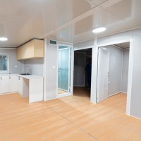 Maison conteneur préfabriquée de luxe moderne extensible de 20 pieds avec conception respirante pour usage extérieur