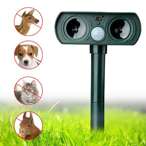 Controllo dei parassiti deterrente per animali da giardino ricaricabile impermeabile ad ultrasuoni per animali selvatici per cantieri agricoli - Product Image 3
