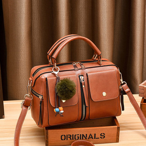 Bolsos de Mano de Cuero PU al por Mayor para Mujer, Bolsos de Hombro Modernos para Chicas - Product Image 1