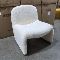Fauteuil individuel en métal de style nordique, populaire sur internet, design créatif, fauteuil Hill, mobilier de salon moderne et simple, modèle de mobilier de loisirs