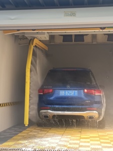 Automatic <b>Car</b> Washer <b>Machine</b> Contactless Foam Cleaning System for Vehicles Blue Plastic Electric Powered - Product Image 3