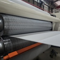 Machine à fabriquer des rouleaux de papier maxi de 1350 mm, perforation à deux rangées, impression couleur, application de colle pour essuie-tout et papier toilette