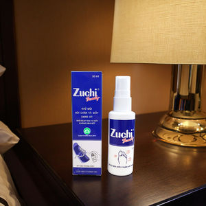 Zuchi 50ml parfum doux chaussure déodorant vaporisateur hydratant avec effet blanchissant désodorisant pour garder les pieds au sec - Product Image 1