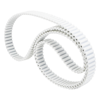Courroie de distribution en PU OEM personnalisable avec des modèles à dents trapézoïdales doubles T5 T10 T20 AT5 AT10 AT20