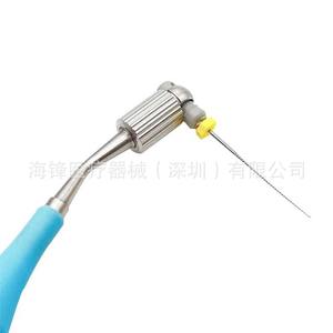 Soporte manual para limas endodónticas, mango para limas de conducto radicular, instrumento manual gris y azul con certificación CE - Product Image 3