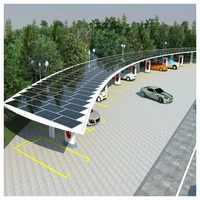 Solutions de station de charge d'énergie verte pour véhicules électriques Système d'énergie solaire combiné avec un système de stockage d'énergie par batterie au lithium