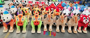 Низкая цена, устройство для монет, игрушечная плюшевая электрическая лошадь для езды на животных в торговом центре - Product Image 4