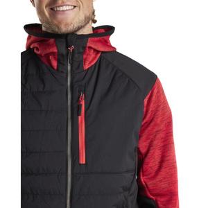 BLAKLADER - 5930211756994XL Veste hybride Rouge/Noir-EAN 7330509722657 VESTES DE TRAVAIL D'HIVER SOFTSHELL ET VESTES REMBOURRÉES - Product Image 4