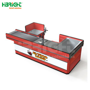 เครื่องนับแคชเชียร์สำหรับใช้ในร้านค้าปลีกวัสดุทำจากเหล็กดีไซน์ใหม่สำหรับใช้ในซูเปอร์มาร์เก็ตตามสั่ง - Product Image 4