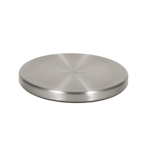 Plateau de congélation rond en acier inoxydable de qualité alimentaire, robuste, pour cuisine et restaurant - Product Image 3
