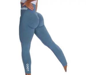 22 रंगों की महिलाओं को निर्बाध लेगिंग योग पैंट थोक उच्च छूट वाले और आकार के खेल जिम पहनते हैं फिटनेस कसरत जॉगिंग