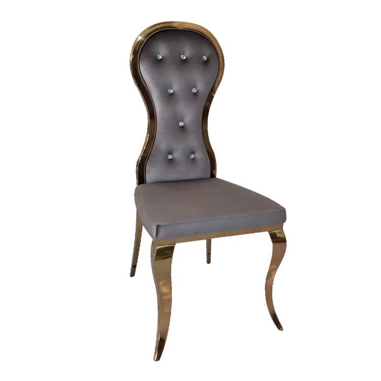 Table en acier Trône Cravate Dos Blanc En Gros Bois Et Pour La Mariée Marié Chaise De Mariage En Acier Inoxydable