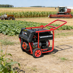 Générateur d'essence portable monophasé Knight Series 3,5 kW 220 V CA, grand réservoir de carburant, garantie extra longue pour une utilisation à domicile et en <span class=keywords><strong>camping</strong></span> - Product Image 1