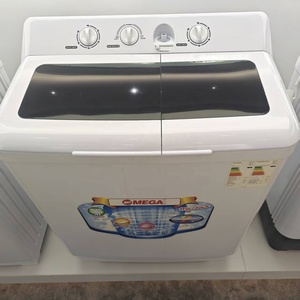 <span class=keywords><strong>Lave</strong></span>-<span class=keywords><strong>linge</strong></span> semi-automatique à double tambour OEM 8,5 kg pour usage domestique, grande capacité, nettoyage puissant, économe en énergie, rentable - Product Image 2