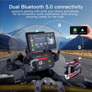 <span class=keywords><strong>Adaptateur</strong></span> Carplay pour moto <span class=keywords><strong>BMW</strong></span> S1000xr R1200gs F900r Gs1200 avec écran tactile IPS de 6 pouces, étanche, anti-vibrations - Product Image 5