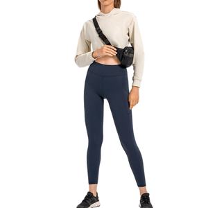 Custom Long Sleeve Women Crop Hoodie Active Thin <b>Workout</b> Crop <b>Hoodies</b> Casual Clothing Daily <b>Hoodies</b> for Women - Product Image 6