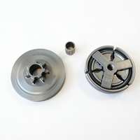Kit tambour d'embrayage à pignon pour tronçonneuses à essence chinoises 4500 5200 5800 45CC 52CC 58CC – Pièce de rechange