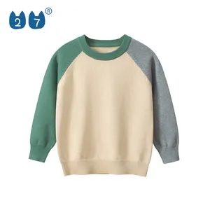 100% Baumwolle Winter Pullover Warm Fashion Casual Rund kragen Baby Boy Pullover