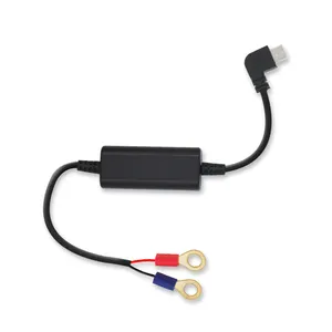 DC 12V a DC 5V Cable convertidor reductor de voltaje USB Cable adaptador de fuente de alimentación