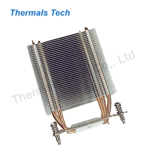 120*120*25 mét CPU nhôm tản nhiệt với Cooper cơ sở và quạt điện 1200 vòng/phút cho Intel 2011 - Product Image 4
