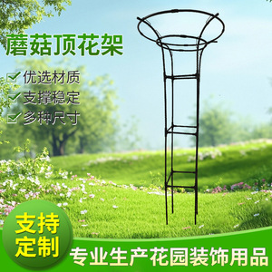 โครงเหล็กทรงกลมสำหรับพยุงต้นไม้รูปทรงเห็ด ตกแต่งสวน ทนทาน - Product Image 1