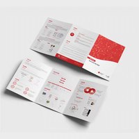 Brochures pliées personnalisables, manuels d'utilisation, manuels de produits et de services, et cartes de service après-vente