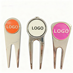 เครื่องมือซ่อมสนามกอล์ฟคุณภาพดี SY พร้อมที่ใส่ซิการ์และคลิปหนีบหมวกสำหรับ <span class=keywords><strong>Balisong</strong></span> - Product Image 5