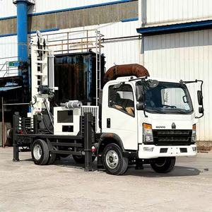 Foreuse <span class=keywords><strong>de</strong></span> puits d'eau montée sur camion avec moteur diesel, profondeur maximale <span class=keywords><strong>de</strong></span> 600 m, composants essentiels du moteur, utilisation facile - Product Image 4