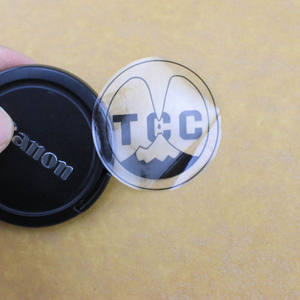 Pegatinas de marca transparente para botella, etiqueta adhesiva transparente con <span class=keywords><strong>sello</strong></span> de papel de aluminio caliente - Product Image 6