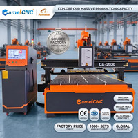 Enrutador CNC único de alta precisión de 9kw Camel 1325 1328 Cambio automático de herramientas Estudio NC con motor de bomba de motor de engranajes PLC
