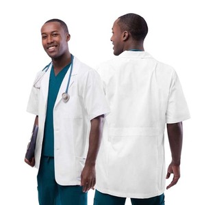 เสื้อโค้ทการทำงานทางการแพทย์สำหรับเจ้าหน้าที่ร้านขายยาเครื่องแบบพยาบาลมีขนาด XL ระบายอากาศได้สำหรับโรงพยาบาล - Product Image 4