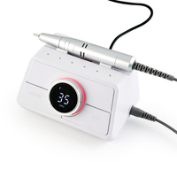 Misbeauty 2026 Nouvelle perceuse à ongles avec pédale, fonction d'arrêt automatique intelligente, support à induction, 45000 tr/min, lime à ongles électrique