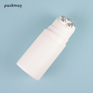 Tube souple PE 100 ml avec applicateur à 5 rouleaux biseautés – Emballage cosmétique vide pour gel musculaire, baume apaisant et sérum - Product Image 2