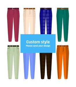 High-quality Custom 2025 New Elastic Breathable and Quick-drying <b>Suit</b> <b>Pants</b> OEM Golf <b>Pants</b> for Men - Product Image 6