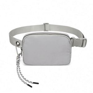 Bolso de Pecho Deportivo de Moda con Cierre Metálico, Bolso de Cintura Mini Lu Lu para Mujer, Riñonera con Logotipo Personalizado - Product Image 4